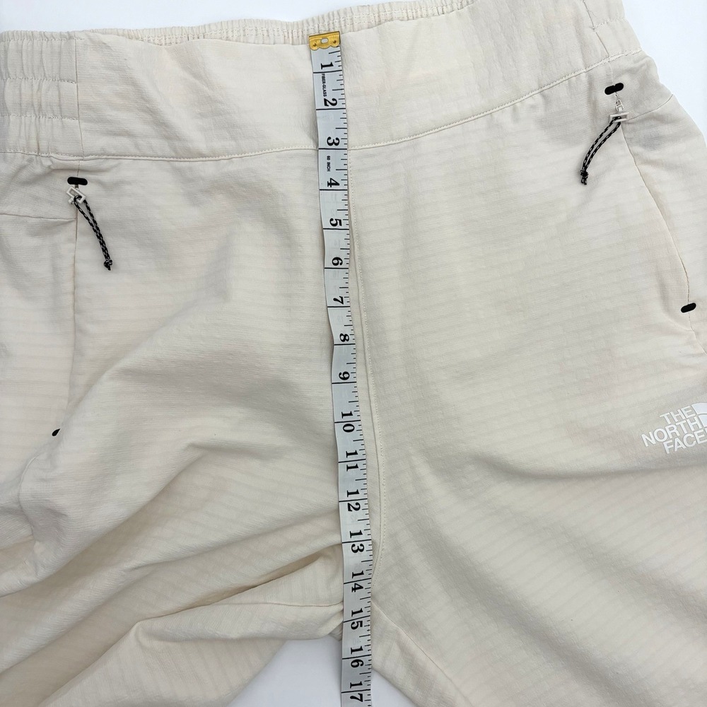 North Face Women's Tekware Grid Fleece Jogger Pants White Dune Size Large? - Picture 7 of 7
